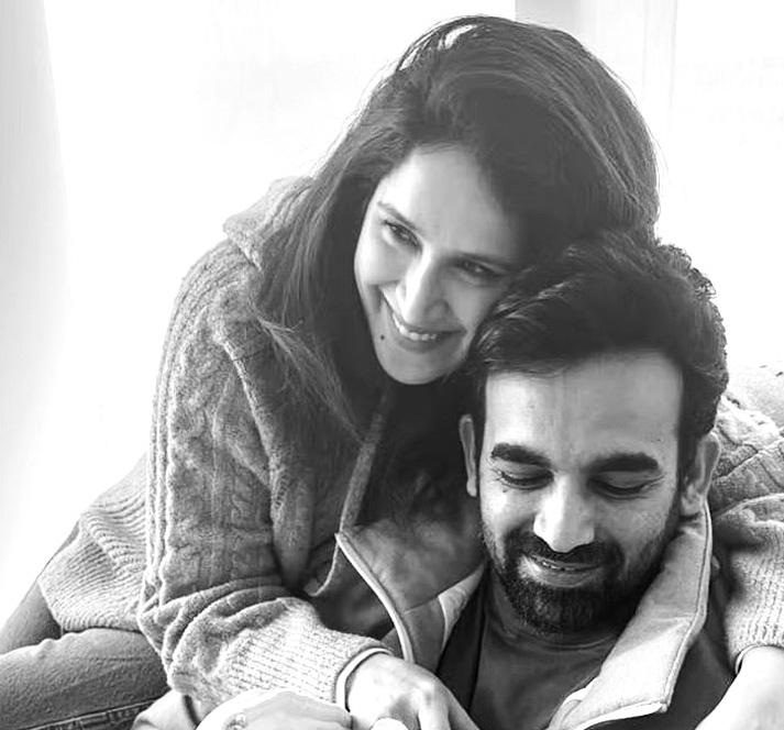 Sagarika, Zaheer Welcome Baby Boy