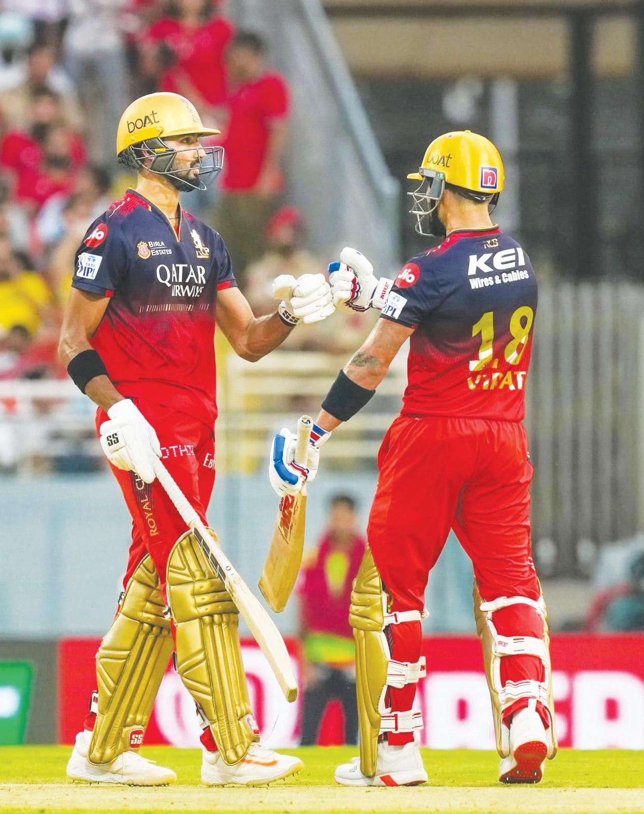 Virat, Padikkal Star in RCB's 7-Wicket Win