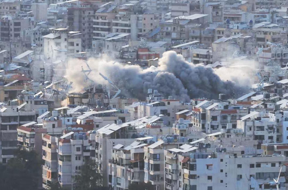 Israel Strikes Hezbollah Missiles in Southern Beirut