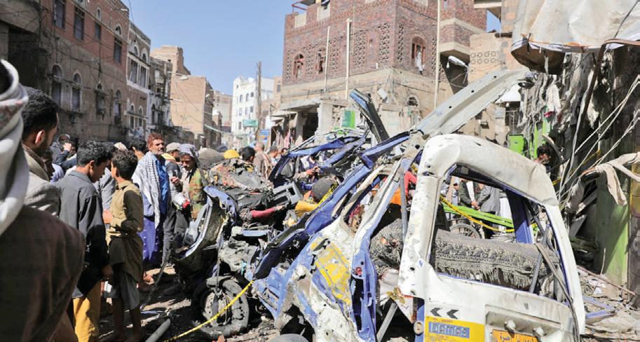 At least 68 killed in US airstrike on Yemen migrant detention centre