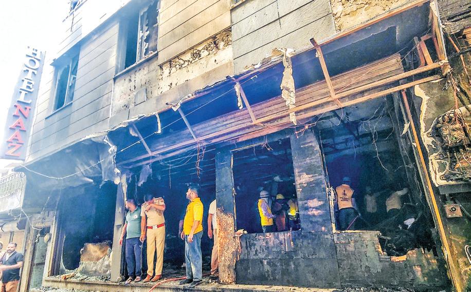 4 Dead in Ajmer Hotel Blaze; Probe Ordered