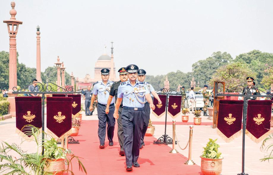 Air Marshal Dixit Assumes Charge as Chief of Integrated Defence Staff
