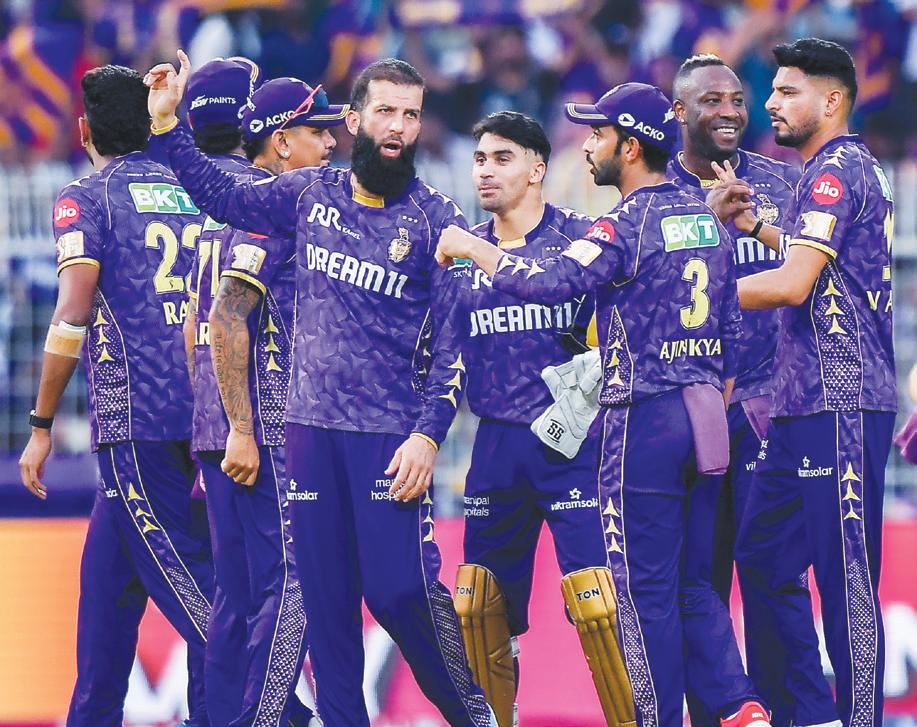 KKR Bag Thrilling One-Run Win Over RR