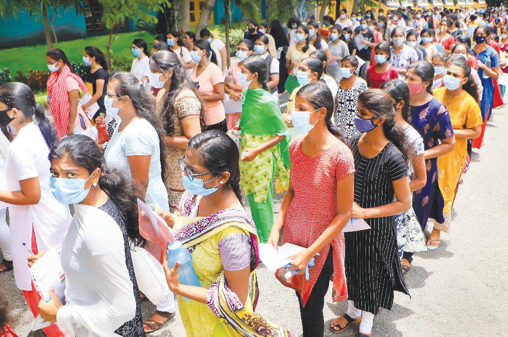 NEET dress row in TN: DMK attacked as students barred from entering test centre
