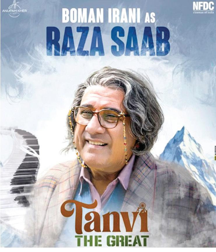 Boman Irani Boards 'Tanvi The Great', Set to Play Musician 'Raza Saab'
