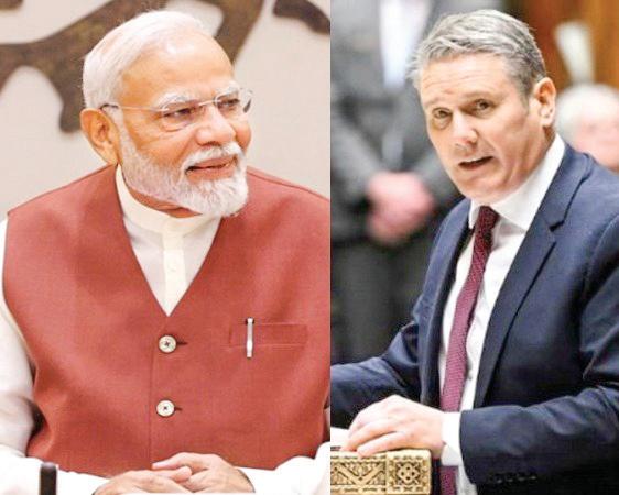 PM Modi Invites UK's Keir Starmer to Visit India