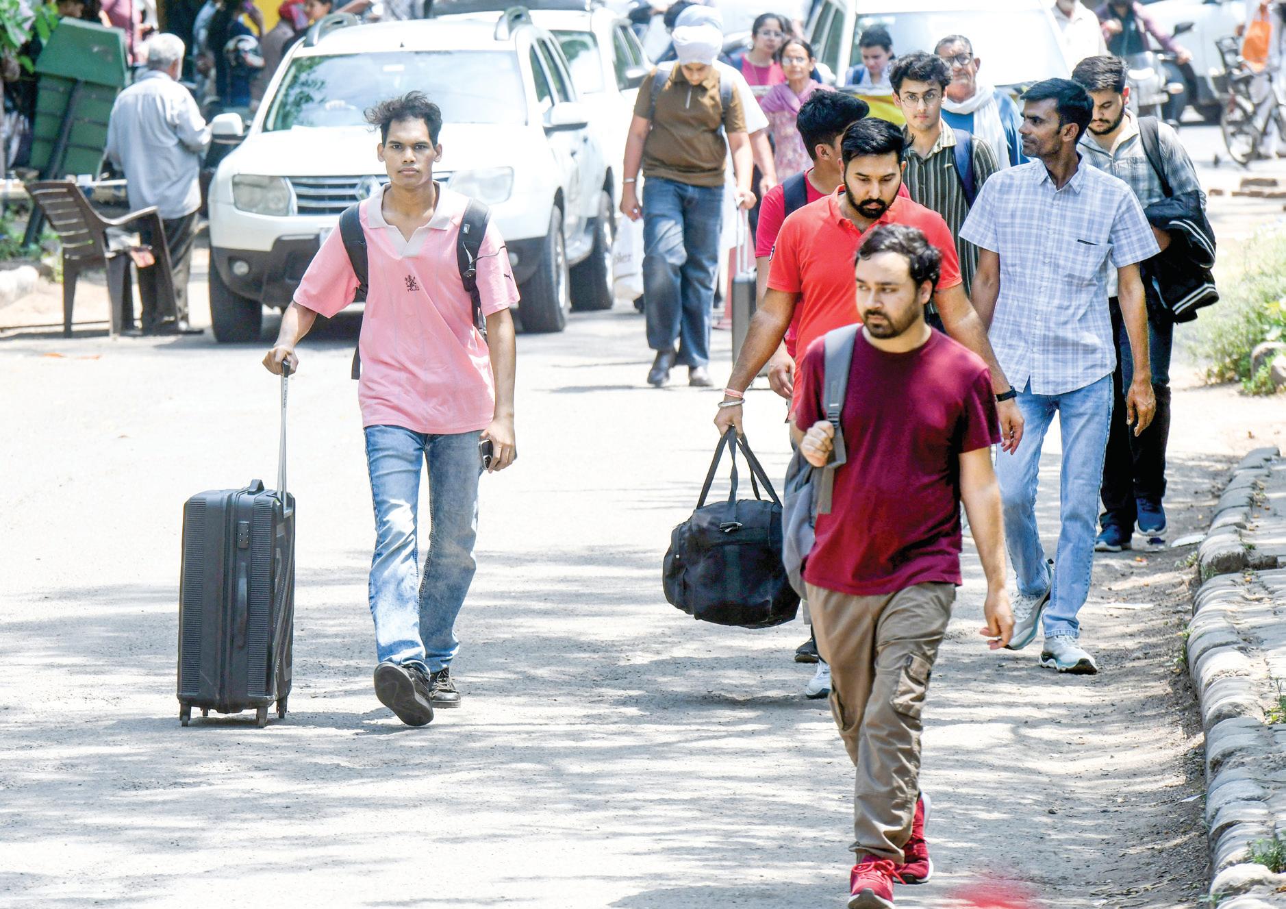 Sirens Sounded in Tricity, Students Leave for Home