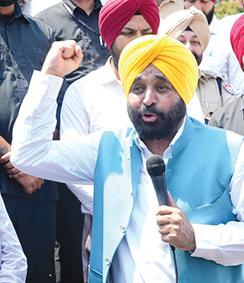 Mann Alleges Centre, BBMB 'Misusing' Punjab's Water
