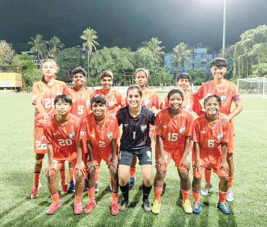 Indian Arrows Women Juniors Lose Against Garhwal United FC