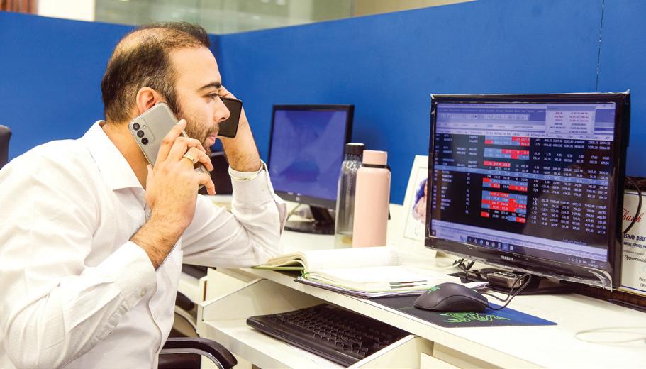 Sensex zooms 1,200 pts, Nifty up 395 pts