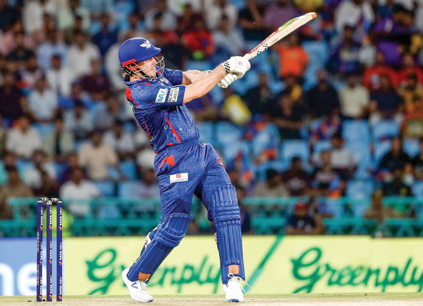Marsh, Markram Take LSG To 205/7