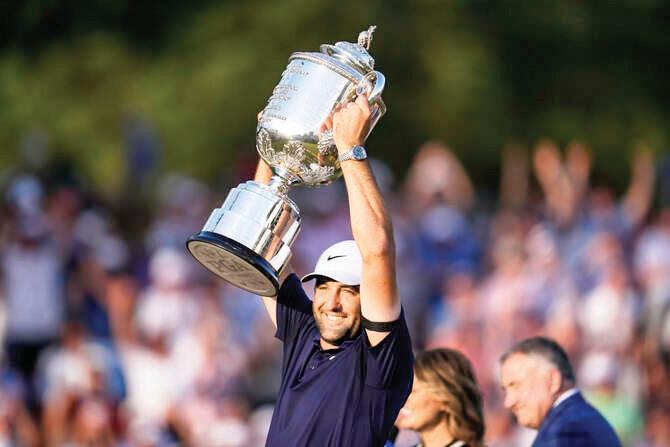 Indo-British Rai is 19th, as Scheffler wins the PGA by five shots