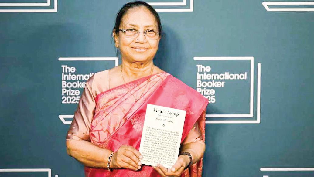 Kannada writer Banu Mushtaq wins Booker Prize