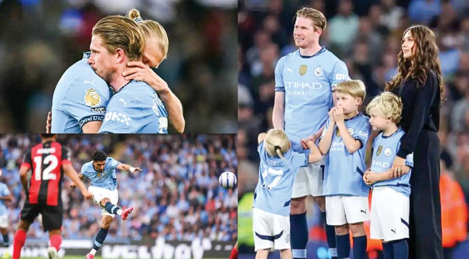 Kevin De Bruyne Plays Last Home Game