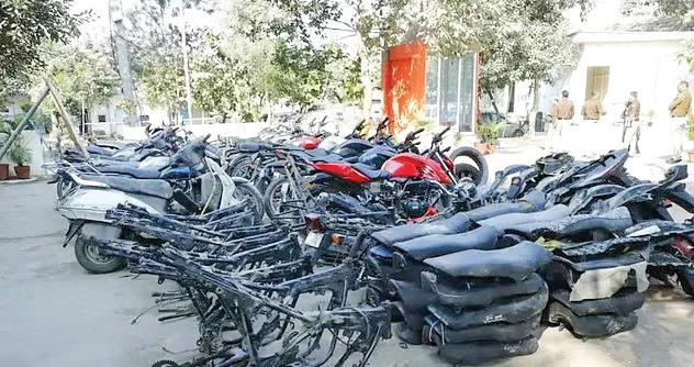 12 Vehicle Thieves Held, 24 Stolen Vehicles Recovered in Dwarka