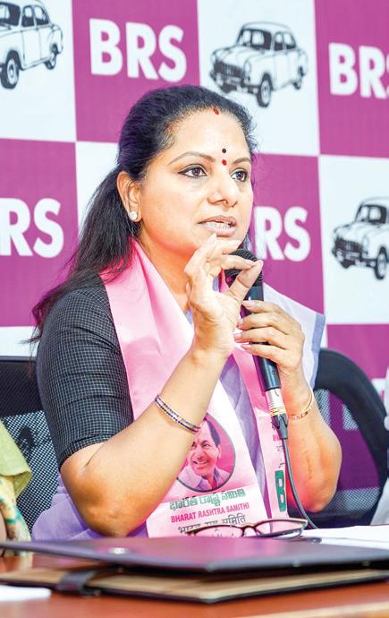 Cracks in BRS: Kavitha alleges bid to 'hand over' party to BJP
