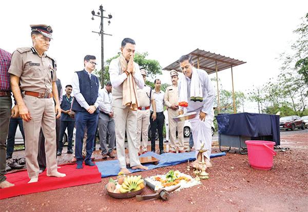 Goa CM Sawant Lays Foundation for IOCL Pump, Inaugurates Projects in Colvale Jail