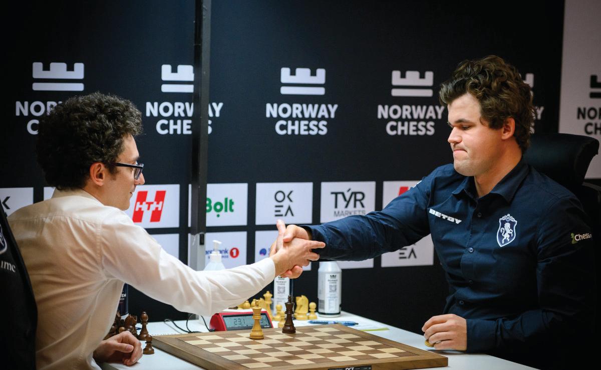 Norway Chess: Magnus Carlsen extends lead after round 5