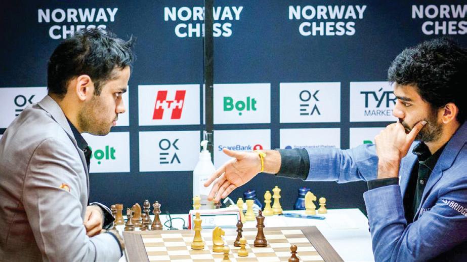 Norway Chess 2025: Gukesh beats Arjun