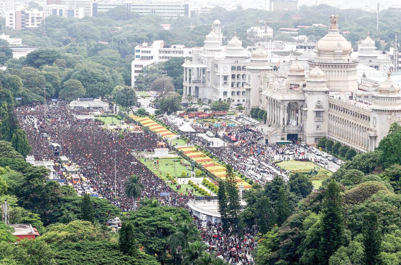 Bengaluru stampede: Joyous chants to wails of pain