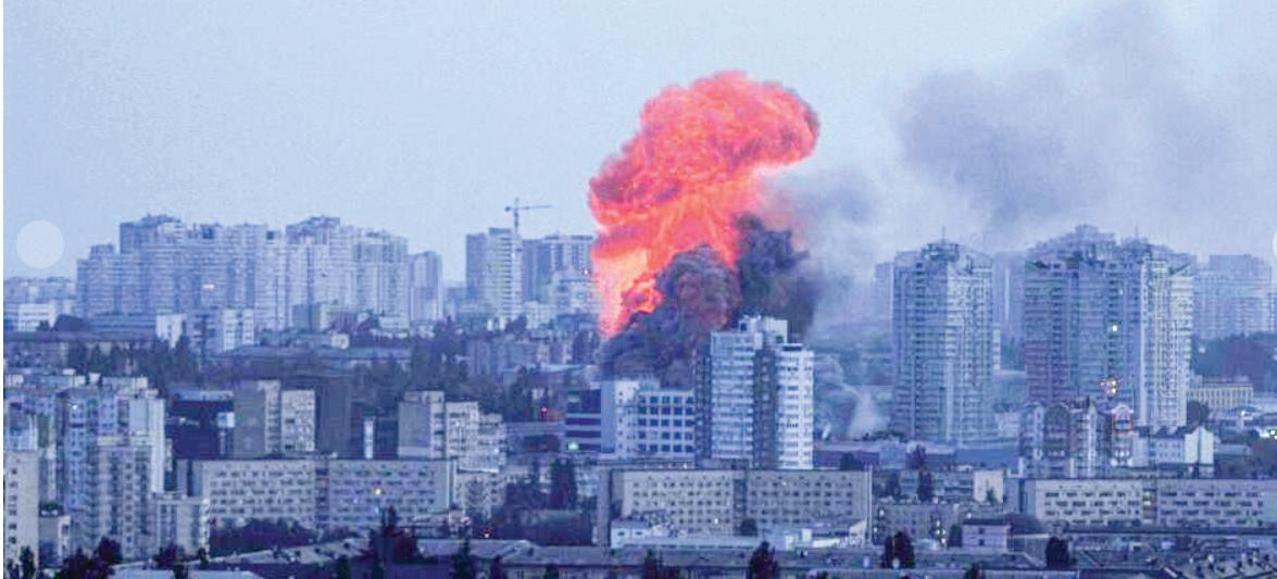 Russian Missile and Drone Attacks Across Ukraine, Kills 4