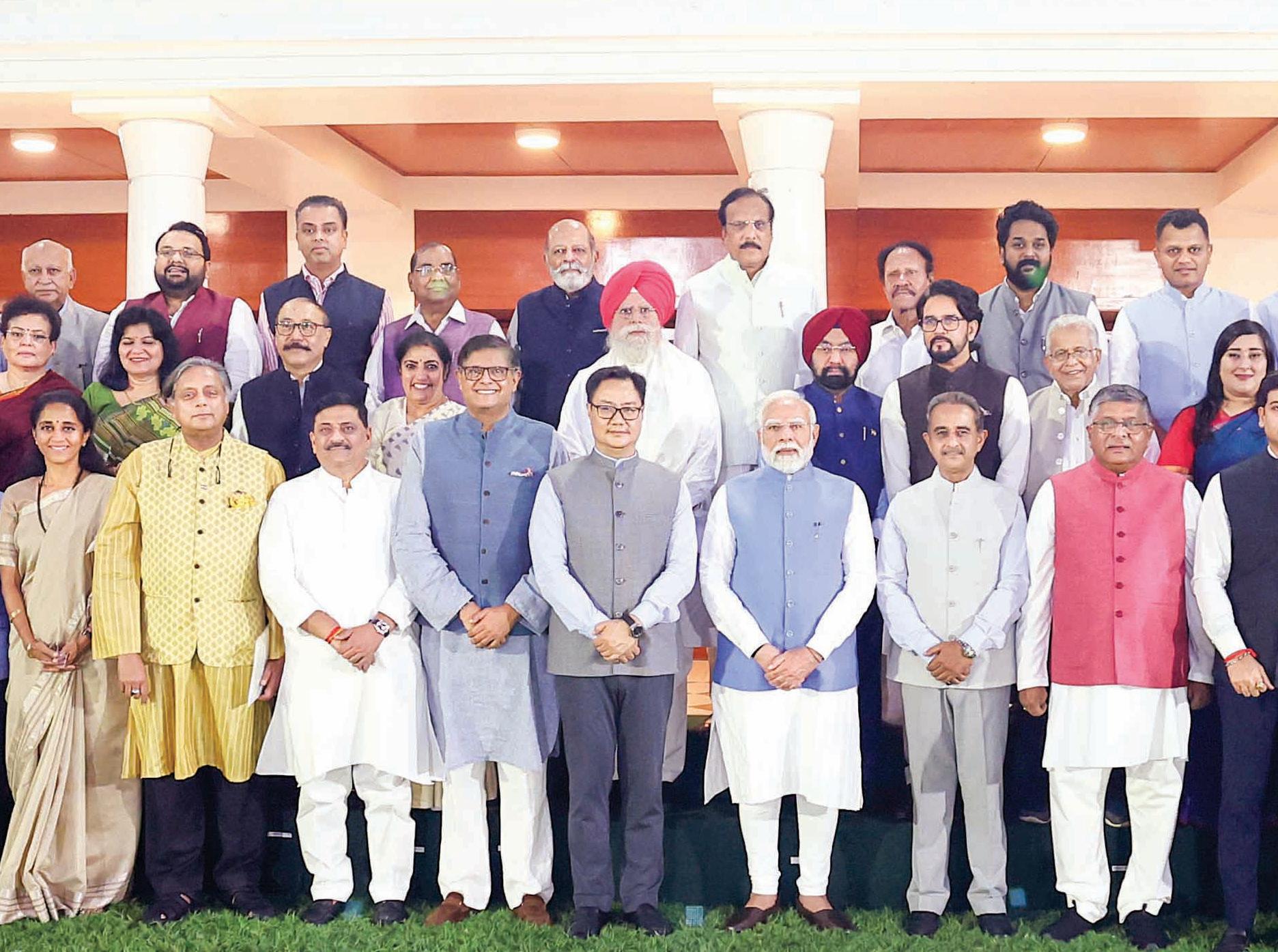 PM MEETS ALL-PARTY DELEGATIONS AFTER THEIR RETURN