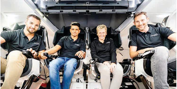 Shubhanshu Shukla on cusp of history to become 2nd Indian in space