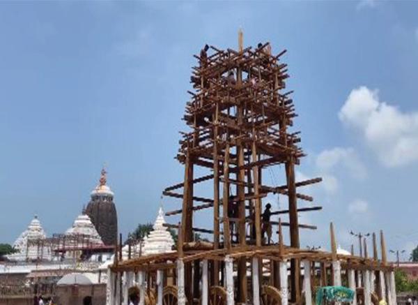 Odisha: Preparations in full swing for Jagannath Rath Yatra in Puri