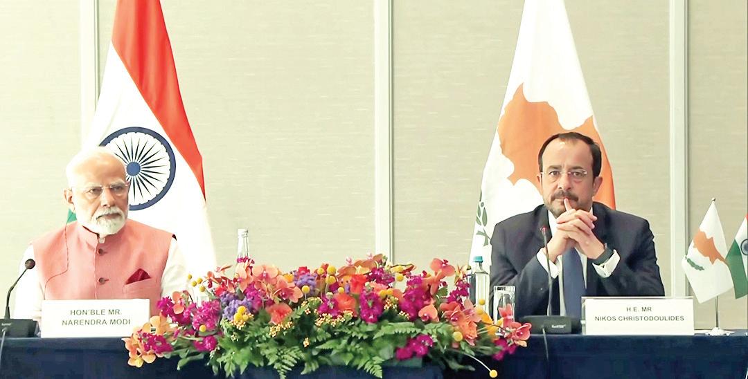 Cyprus: PM Modi's visit 'historic'