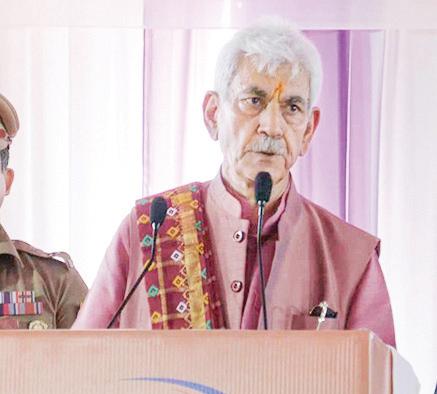 Any terrorist attack in J&K will be considered as act of war: L-G Sinha