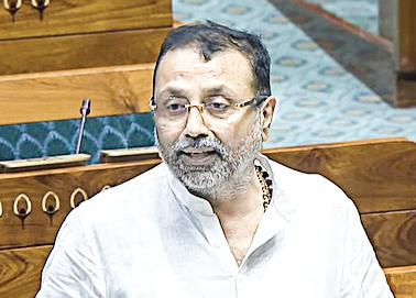 BJP's Dubey 'blames' Congress for overthrow of Nepal's 'Hindu' monarchy