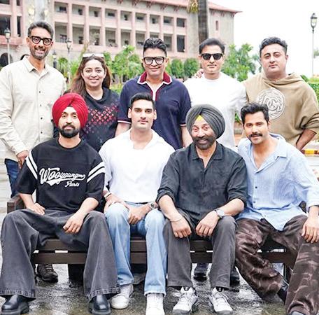 Diljit, Ahan Join 'Border 2' Third Schedule at NDA Pune