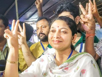 TMC Registers Landslide Victory in Bypoll in Nadia's Kaliganj Segment