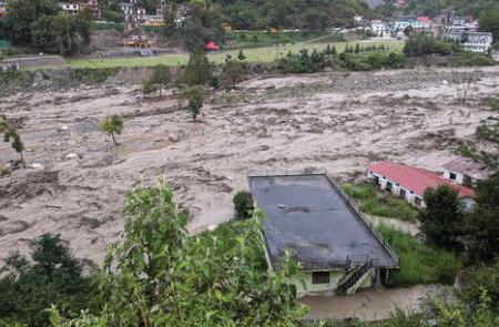 Three people missing as cloudbursts create havoc in HP's Kullu district