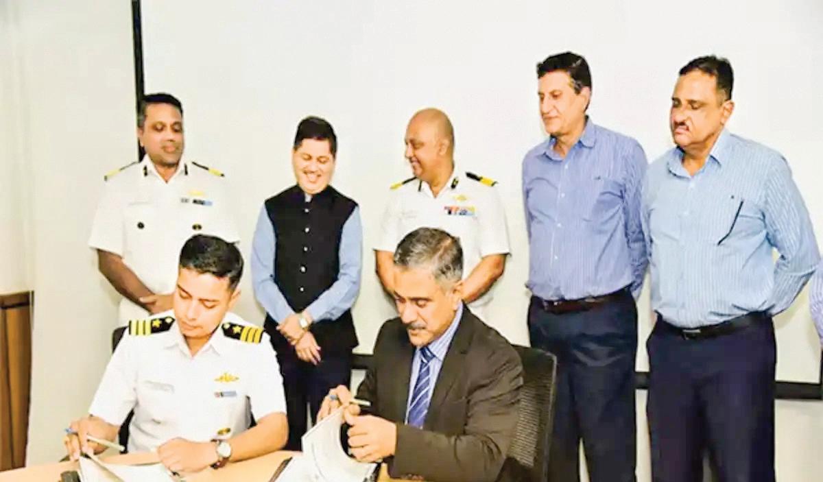 First Fast Patrol Vessel 'Adamya' inducted into Indian Coast Guard