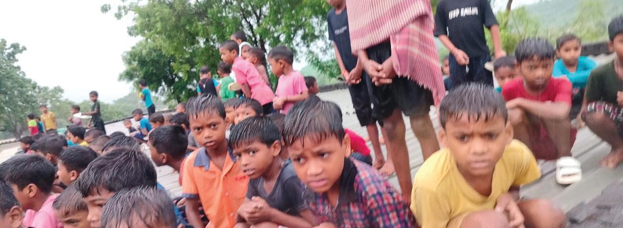 162 Children Rescued From Flooded School