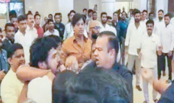 BJP, NCP (SP) Indulge in Scuffle on Assembly Premises