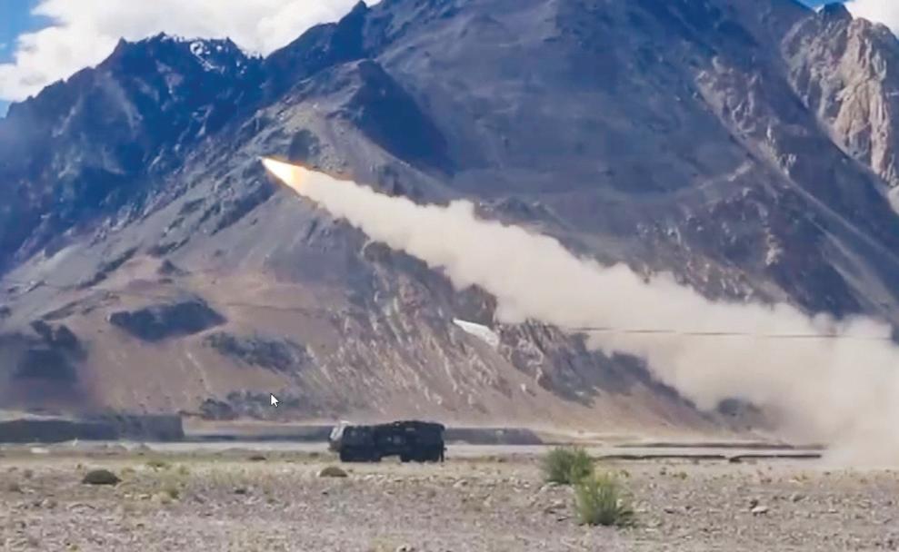 India Carries Out Successful Trial of Akash Prime Missile in Ladakh