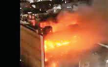 61 Dead in Massive Fire at Hypermarket in Iraq
