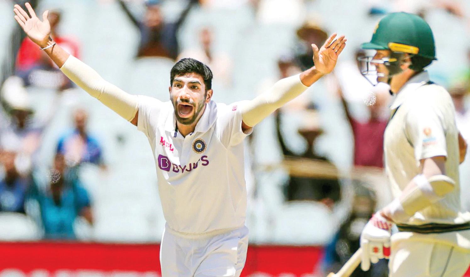 Bumrah Should Feature in Both Remaining Tests, Says Kumble