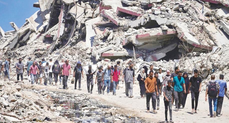 UN food agency says Israeli tanks, snipers opened fire on crowd seeking aid in Gaza