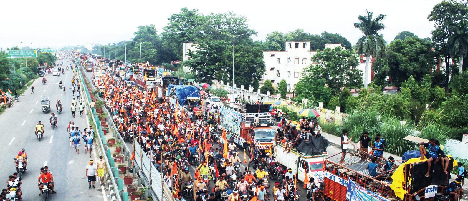 Kanwar Yatra ends; 4.5 cr pilgrims visit Haridwar in 15 days