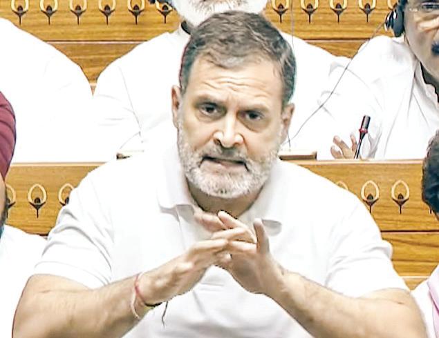 Rahul Trains Guns on PM, Shah, Rajnath, Jaishankar