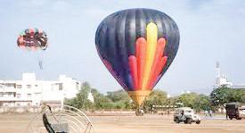 Hot air balloon rides to lift off in Delhi
