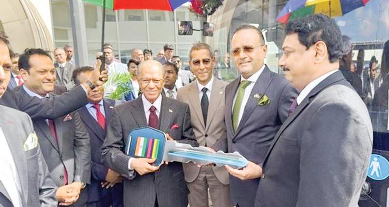 India hands over first batch of 10 electric buses to Mauritius under grant assistance