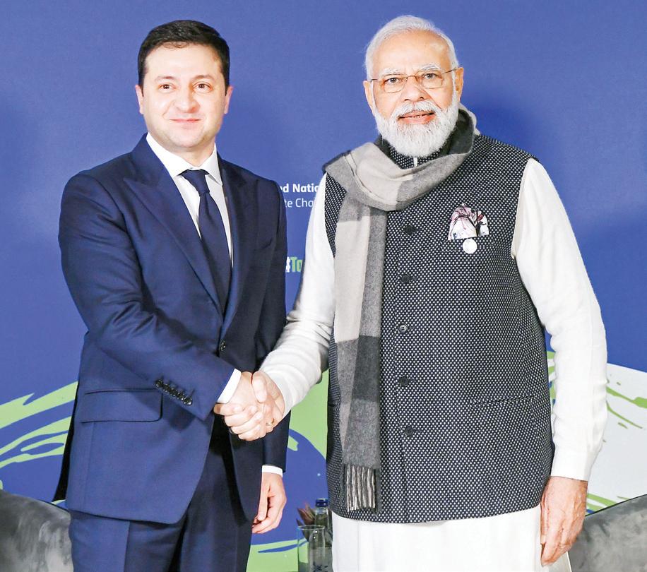 Ahead Of Trump-Putin Meet, Modi Speaks To Zelenskyy
