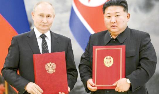 North Korean and Russian Leaders in Call Reaffirm Their Alignment Over Ukraine
