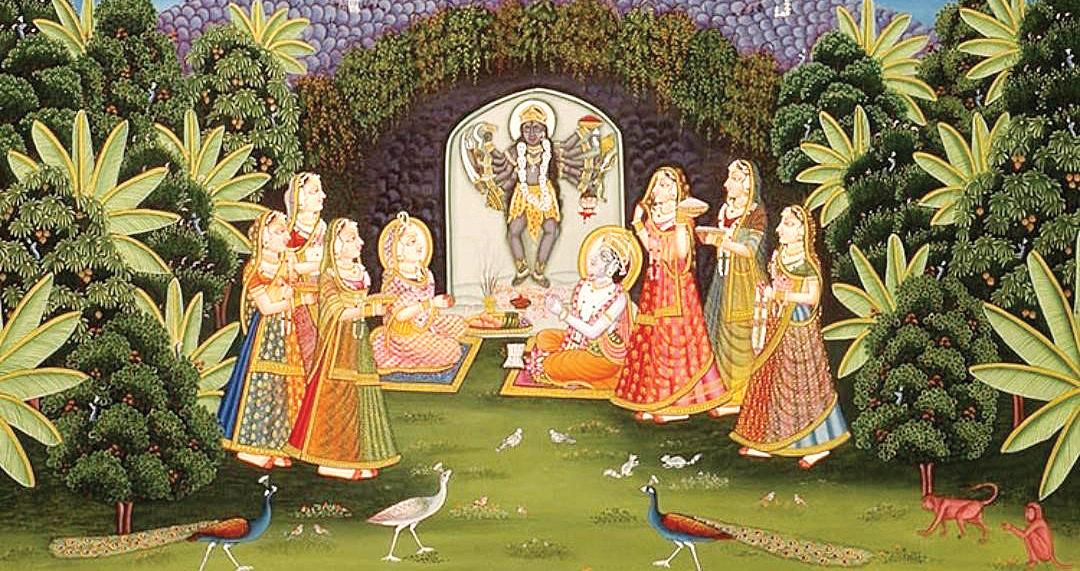 The Inseparable Krishna-Kali