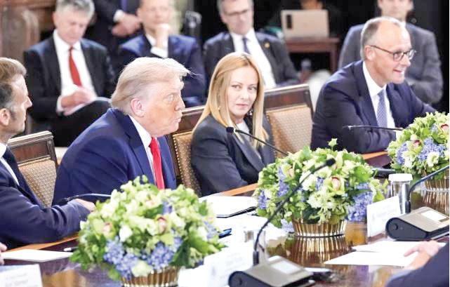 Trump: Ukraine deal will take me to heaven