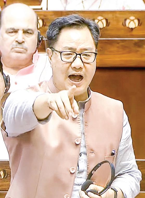 Rijiju, Kharge Engage in War of Words in Rajya Sabha